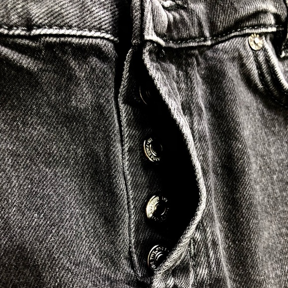 Free People We The Free Sky High Nonstretch Denim Miniskirt - Picture 7 of 9